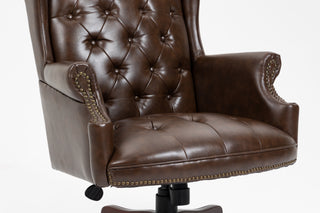 Sunvega Executive Office Chair with High Back Reclining and Thick Padded PU Leather