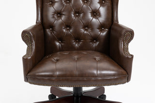 Sunvega Executive Office Chair with High Back Reclining and Thick Padded PU Leather