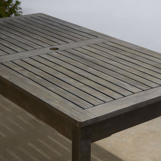 Sunvega Honey Eucalyptus Wooden Outdoor Dining Stool with Weather Resistant Finish