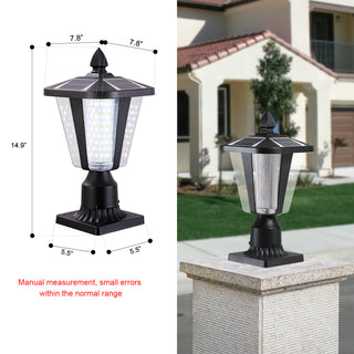 Sunvega Solar Powered Outdoor LED Lantern for Garden Pathways Yards and Driveways