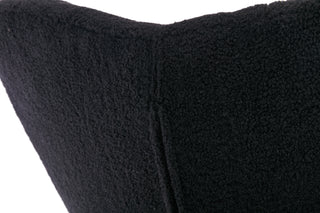Sunvega Teddy Fabric Rocking Chair with Adjustable Footrest for Living Room