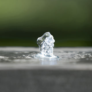 Sunvega Modern Polyresin Water Fountain with Light for Indoor Outdoor Garden
