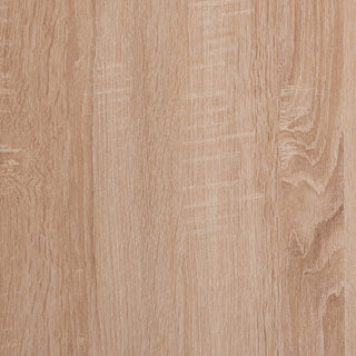 Sunvega Solid Wood Dining Table with Two Tone White Natural Color
