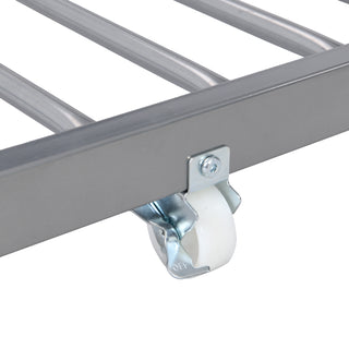 Sunvega Metal Bunk Bed with Trundle for Modern Space Saving Bedroom