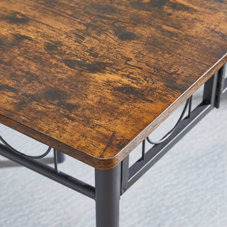 Sunvega Wood Square Table for Kitchen Dining Room Furniture with Timeless Appeal