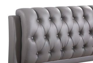 Sunvega Modern Light Grey King Bed for Your Stylish Bedroom Retreat
