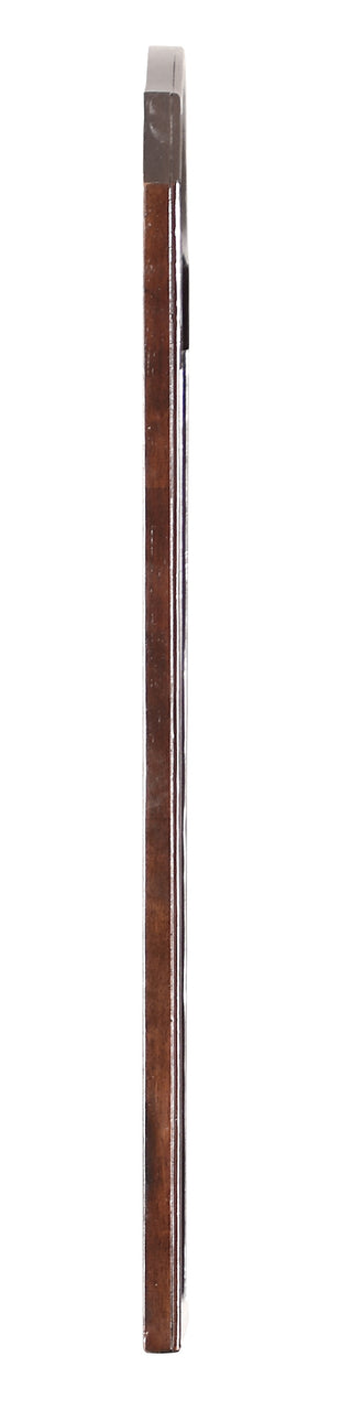 Sunvega Classic Traditional Nightstand in Rich Cappuccino Wood Veneer with Felt Lined Drawers