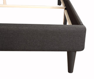 Sunvega Twin Bed Frame in Crisp White for Compact Living Areas