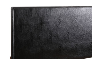 Sunvega Pink Faux Leather Tufted Panel Headboard with Adjustable Height