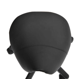 Sunvega Adjustable Height Rolling Saddle Stool with Wheels for Salon and Office