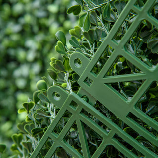 Sunvega 12 PCS 20x20 Inch UV Protected Artificial Boxwood Panels for Privacy Hedge