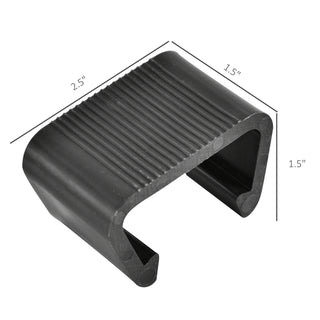 Sunvega Outdoor Sectional Couch Connectors for Wicker Furniture Clamps Set of 10