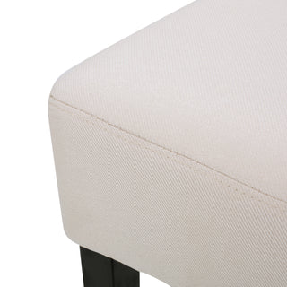 Sunvega Transitional Bonded Leather Counter Stools with Studded Accents Set of Two