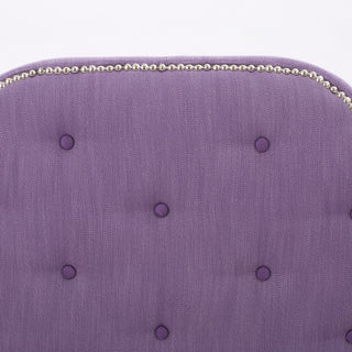 Sunvega Modern Button Tufted Upholstered Headboard with Nailhead Trim and Adjustable Legs