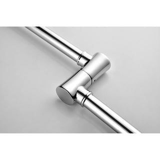 Sunvega Wall Mount Folding Kitchen Pot Filler Faucet with Free-Swivel Arm