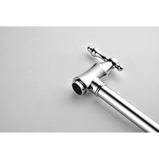 Sunvega Wall Mount Folding Kitchen Pot Filler Faucet with Free-Swivel Arm