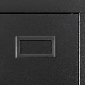 Sunvega High Strength Steel Storage Cabinet with Adjustable Shelves and Doors
