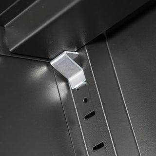 Sunvega High Strength Steel Storage Cabinet with Adjustable Shelves and Doors