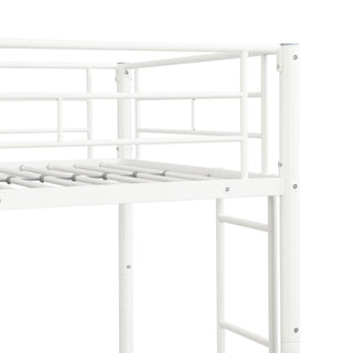 Sunvega Metal Bunk Bed with Trundle for Modern Space Saving Bedroom