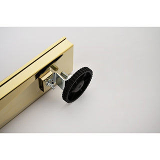Sunvega 28 Inches Linear Shower Drain with Hair Strainer and Leveling Feet