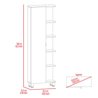 Sunvega Three Drawer Dresser with Superior Top and Four Steel Legs