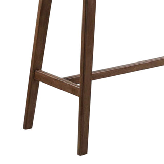 Sunvega Mid-Century Modern Walnut Rectangular Bar Table for Cozy Gatherings