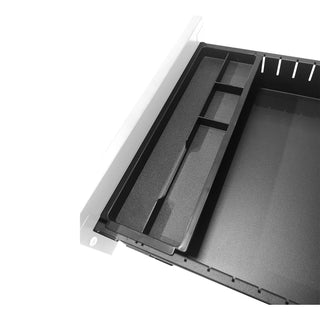 Sunvega 2 Drawer Mobile File Cabinet with Lock for Legal Letter A4 Size