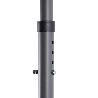 Sunvega 118-Inch Manual Retractable Patio Awning with UV Protection and Privacy Curtain