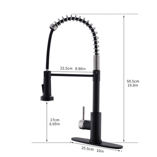 Sunvega Automatic Touchless Kitchen Faucet with Motion Sensor for Hands-Free Use