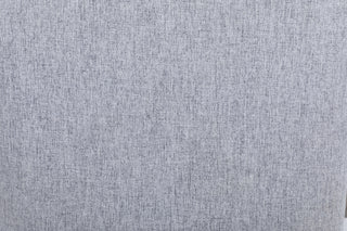 Sunvega Set of 2 Gray Upholstered Seat Counter Height Chairs with Footrest