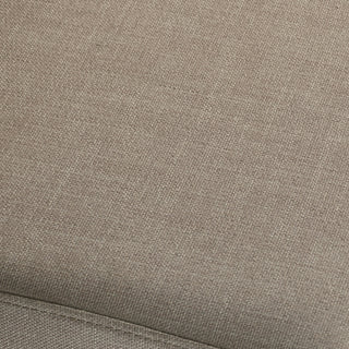 Sunvega Antique Gray Finish Upholstered Nailhead Trim Bench with Cushioned Seat