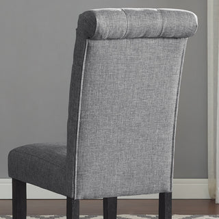 Sunvega Solid Wood Tufted Asons Dining Chairs Set of 2 with Velvety Soft Upholstery