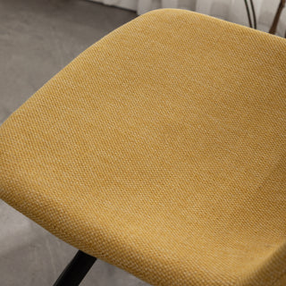 Sunvega Porth Fabric Kitchen Counter Height Stools Set of 2 with Plush Upholstery