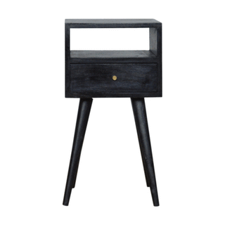 Sunvega Timeless Elegance Functional and Stylish Mini Nightstand with Drawer
