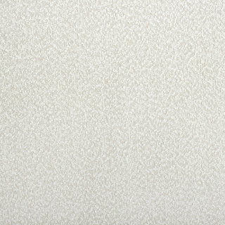 Sunvega Queen Size White Boucle Upholstered Platform Bed with Padded Headboard
