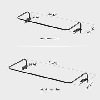 Sunvega Universal Side Mounted Hot Tub Cover Lift with Adjustable Aluminum Brackets