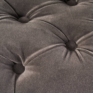 Sunvega Set of 2 Tufted Velvet Upholstered Chairs with Curved Wood Legs