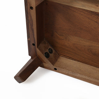 Sunvega Acacia Wood Live Edge Inspired Sierra Small Chest Nightstand