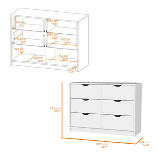 Sunvega Wenge 4-Drawer Dresser with Smooth Gliding Drawers for Organized Bedroom Storage