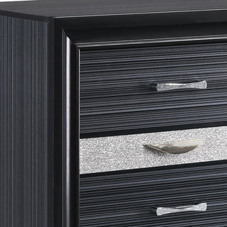 Sunvega Modern 3-Drawer Nightstand with Jewelry Storage for Bedroom