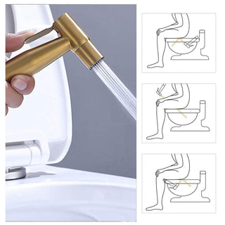 Sunvega Handheld Bidet Sprayer for Toilet with Two Water Pressure Modes