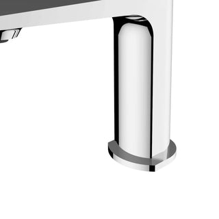 Sunvega Single Handle Bathroom Faucet with Chrome Finish and Ceramic Cartridge