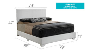 Sunvega Sleek Black Full Bed Frame with Chic Finish for Casual Elegance