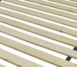 Sunvega King Bed Slats Kit in Unfinished Natural Wood Finish Sanded Smooth