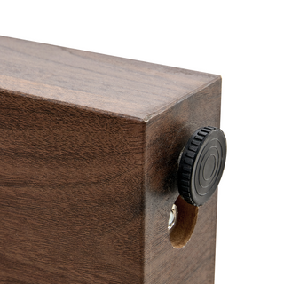 Sunvega Natural Wood Grain Bar Table With Two Drawers For Modern Home Use
