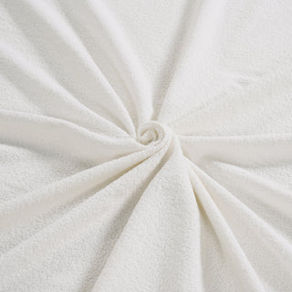 Sunvega Cream Petal Headboard Bed Frame with Atmosphere Light for Bedroom