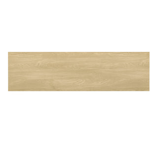 Sunvega Farmhouse Sideboard with Sliding Barn Door Mesh Panels and Open Storage
