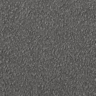Sunvega Concord Grey Boucle Upholstered Bar Chair with Foam Cushioning and Ring Footrest