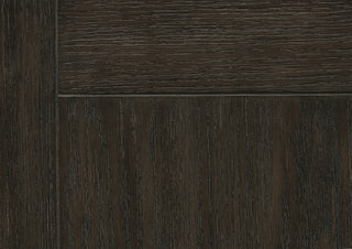Sunvega Transitional Rustic Nightstand with 2 Dovetail Drawers Flat Knobs