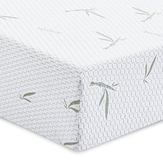 Sunvega 10-Inch Dual Layer Memory Foam Mattress with Bamboo Infused Cover King